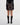 Lamarque Rowan Leather Mini Skirt in Dark Brown