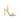 Lana Wilkinson Camille Sandal Gold Metallic Leather