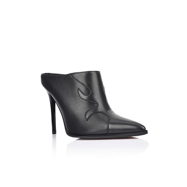 Lana Wilkinson Joan Mule Black Leather