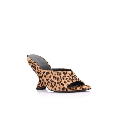 Lana Wilkinson Martha Wedge Leopard Print Pony
