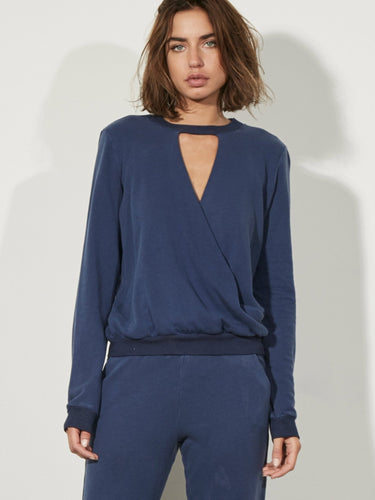 Lanston Surplice Pullover Top - Estilo Boutique