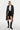 Larmarque Katija Faux Leather Trench Jacket in Black - Estilo Boutique
