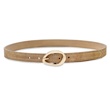 Laurel and Gold Laurel Belt in Oatmeal Gold