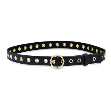 Laurel and Gold Rossmore Belt in Black Gold
