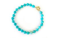 Lauren Amble Designs Turquoise Statement Bead Necklace