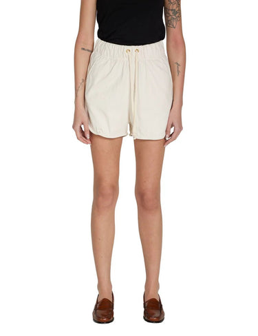 Les Tien Serena Scallop Short in Ivory - Estilo Boutique