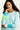 Lisa Todd Block Party Knit in Aqua