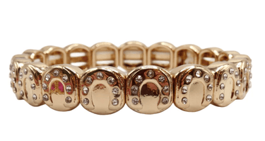 LLNY Horse Shoe Bracelet in Gold - Estilo Boutique