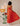Love The Label Dolcia Dress in Mandarin Red - Estilo Boutique