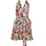 Love the Label Elaina Halter Dress in Cady Floral Print - Estilo Boutique