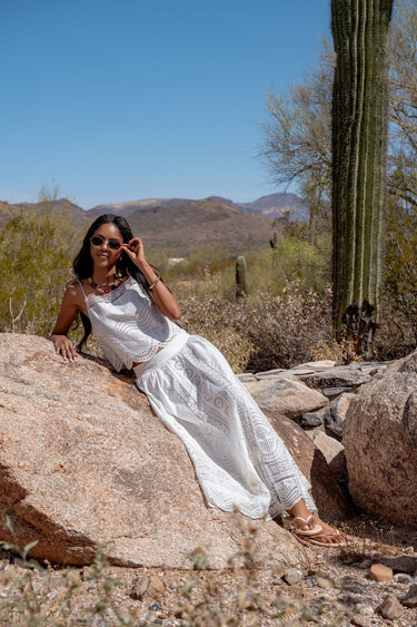 Love the Label Ellie Cami Top in Bright White