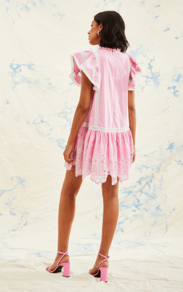 Love The Label Imani Dress in Pink Nectar - Estilo Boutique