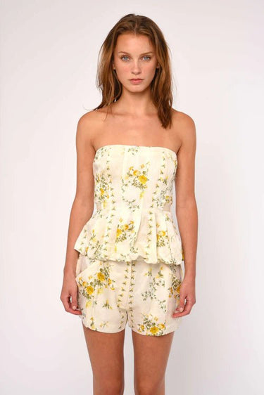 Love the Label Kaye Short in Estelle Floral Print
