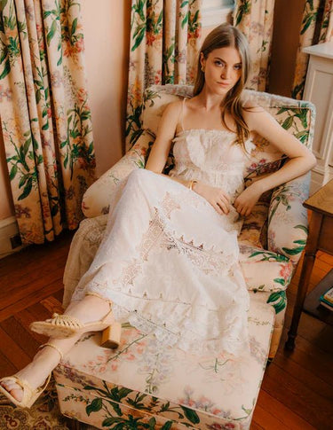 Love The Label Marlow Skirt in Ivory
