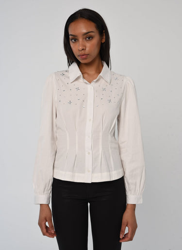 Love The Label Nina Top in Bright White