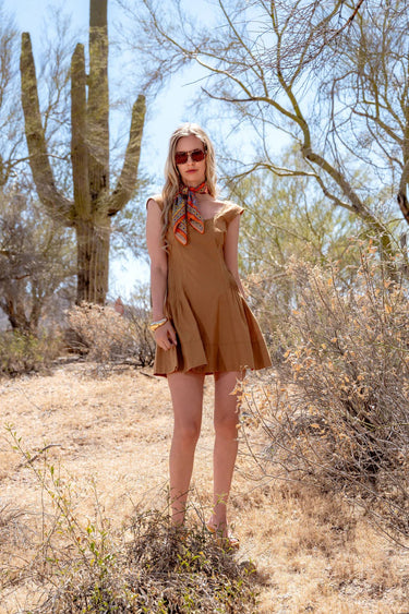 Love the Label The Charlie Mini Dress in Sand Dust