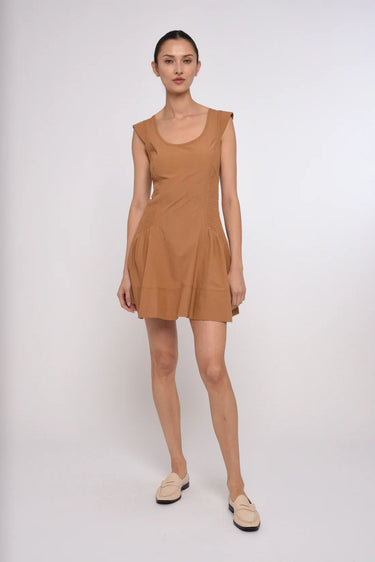 Love the Label The Charlie Mini Dress in Sand Dust
