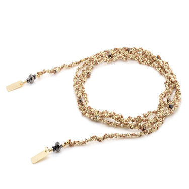 Marie Laure Chamorel No. 182 Necklace in Gold Beige