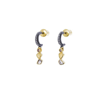 Marie Laure Chamorel No. 964 Earring in Bicolor Gold