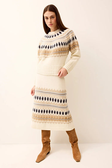 Marie Oliver Giana Skirt in Snowflake