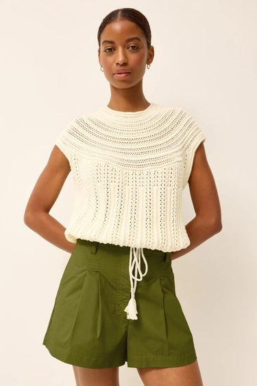 Marie Oliver Kelly Top in Ivory