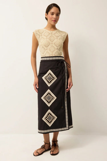 Marie Oliver Luca Skirt in Fossil