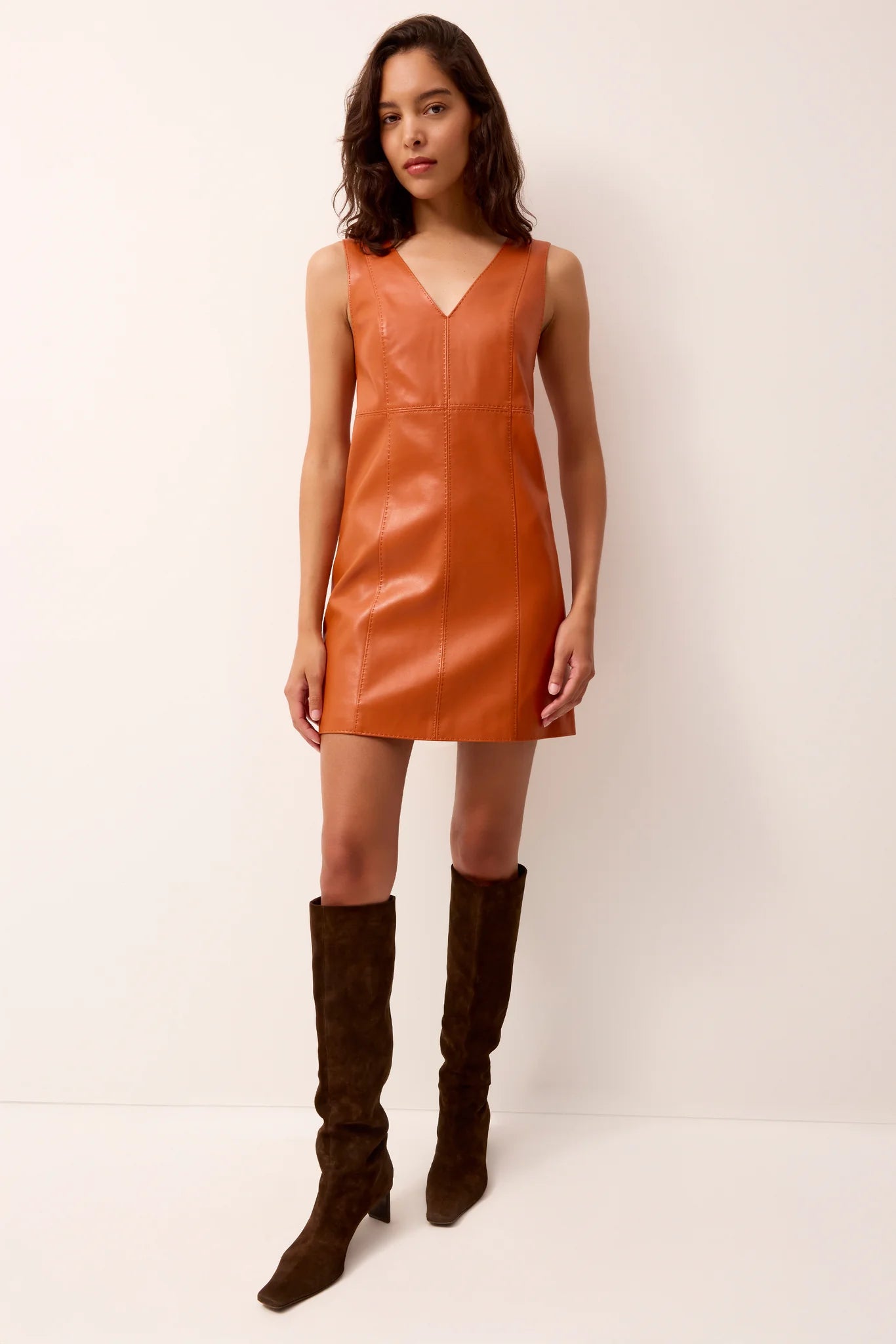 Marie Oliver Violette Dress in Brandy - Estilo Boutique 6 / Brandy Marie Oliver Violette Dress in Brandy - Estilo Boutique 6 / Brandy