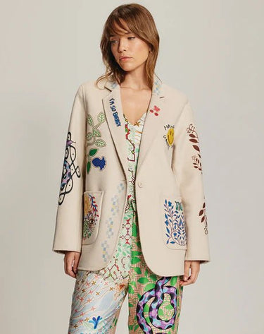 Me369 Juliana Wool Jacket in Shipibo
