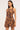 Misa Alyse Dress in Cocoa Leopard