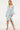 Misa Ceria Top in Acqua Blue Chiffon - Estilo Boutique