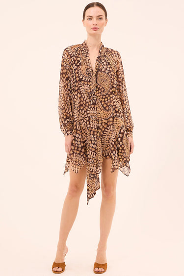 Misa Cindy Dress in Daisy Paisley