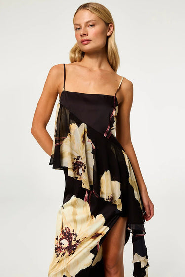 Misa Elga Top in Golden Poppy