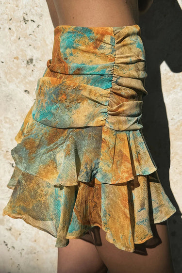 Misa Finn Skirt in Halcyon Fresco