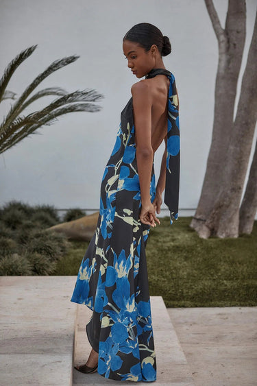 Misa Fiore Dress in Blue Orchid