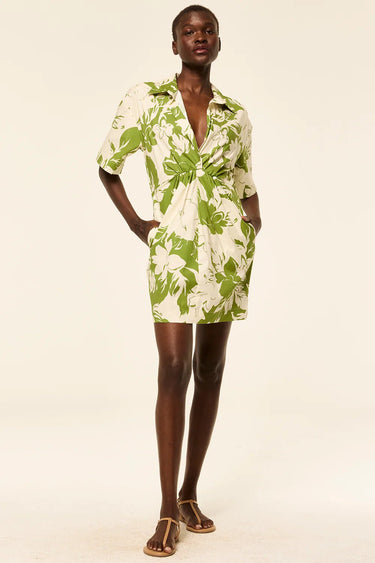Misa Rahab Dress in Green Goddess - Estilo Boutique