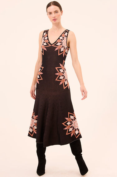 Misa Ruthie Dress in Morrocan Snowflake
