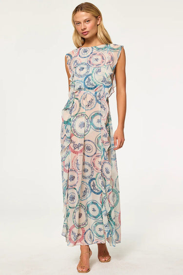 Misa Virginia Dress in Prismatic Plates - Estilo Boutique