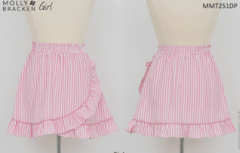 Molly Bracken Girls Woven Skirt in Pink - Estilo Boutique