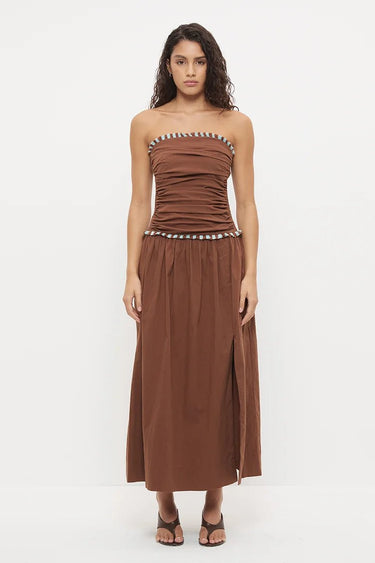 Mon Renn Rocco Dress in Nutmeg