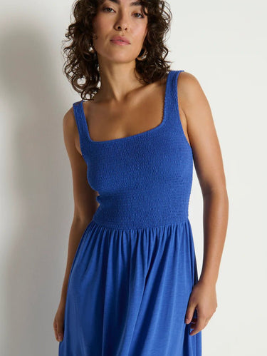 Nation Adeline Midi Dress in Lapis
