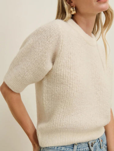 Nation Aisha Pullover in Porcelain