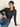 Nation Alejandra Long Sleeve Tee in Heather Charcoal
