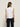 Nation Ali Tie Front Top in White