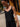 Nation Annie V Neck Top in Jet Black