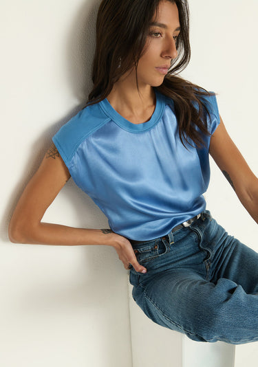 Nation Enya Top in Harbor Blue