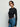 Nation Gina Slim Mock Neck in Jet Black