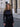 Nation Gina Slim Mock Neck in Jet Black