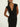Nation Kalee Column Dress in Jet Black