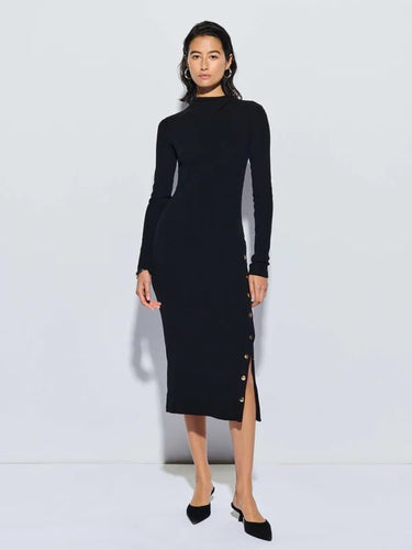 Nation Leni Dress in Jet Black - Estilo Boutique