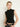 Nation Lulu Mock Neck Top in Jet Black